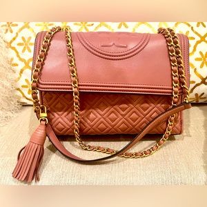 Tory Burch Fleming convertible leather bag